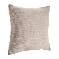 Lr Home Trisha Solid Square Throw Pillow