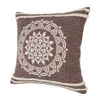 Lr Home Sunny Abst Set 2-pc. Square Throw Pillows