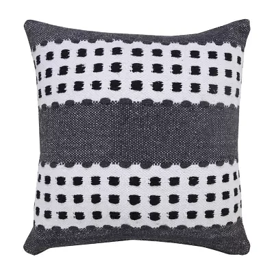 Lr Home Sundry Stripe Square Throw Pillows