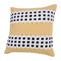 Lr Home Sundry Stripe Square Throw Pillows