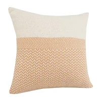 Lr Home Zinna Chevron Square Throw Pillows