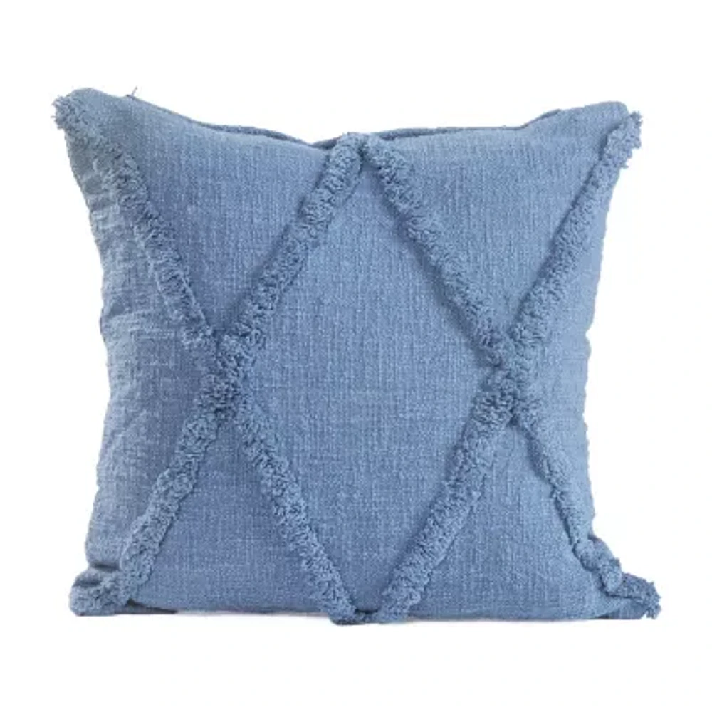 Lr Home Aadi Diamond Square Throw Pillow