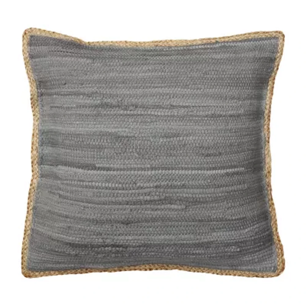Lr Home Abeje Bordered Square Throw Pillows