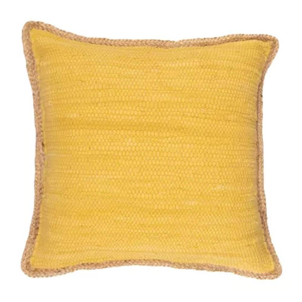 Lr Home Abeje Bordered Square Throw Pillows