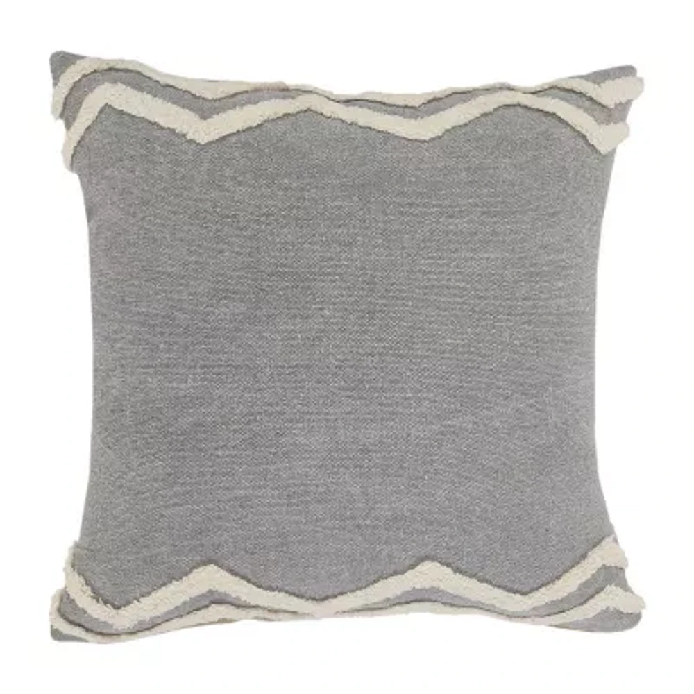 Lr Home Caia Geometric Square Throw Pillow