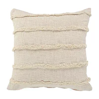 Lr Home Cassie Solid Square Throw Pillow