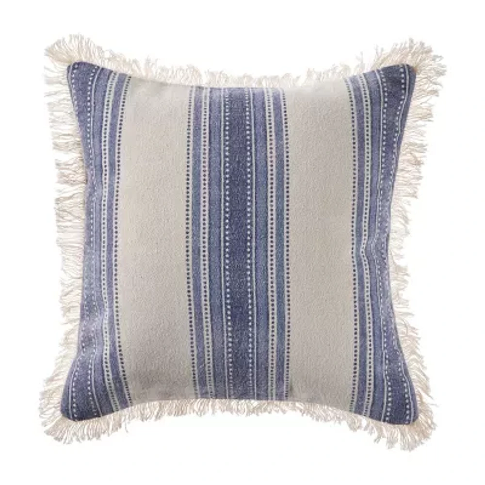 Lr Home Palma Stripe Square Throw Pillow