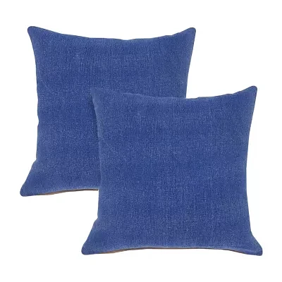 Lr Home Bea Solid Set Square Throw Pillows