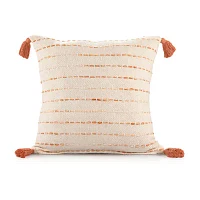 Lr Home Lyn Stripe Square Throw Pillow