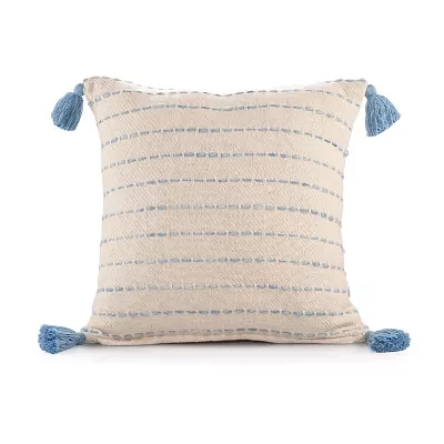 Lr Home Lyn Stripe Square Throw Pillows