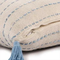 Lr Home Lyn Stripe Square Throw Pillows
