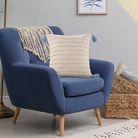 Lr Home Lyn Stripe Square Throw Pillows