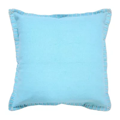 Lr Home Vinay Solid Square Throw Pillows