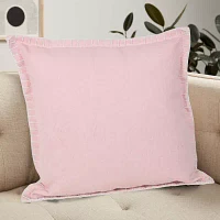 Lr Home Vinay Solid Square Throw Pillows