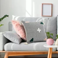 Lr Home Sin Geometric Square Throw Pillows