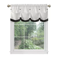 Achim Lana Rod Pocket Federal + Tuck Valances