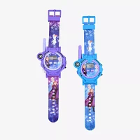 Disney Collection Frozen Girls Multi-Function Multicolor 2-pc. Watch Boxed Set Fzn45158jc