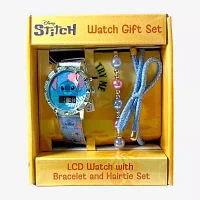 Disney Collection Lilo & Stitch Girls Blue Strap Watch Las40024jc