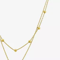 Womens 14K Gold Heart Pendant Necklace