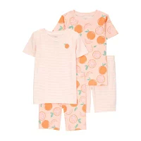 Carter's Little & Big Girls 4-pc. Pajama Set