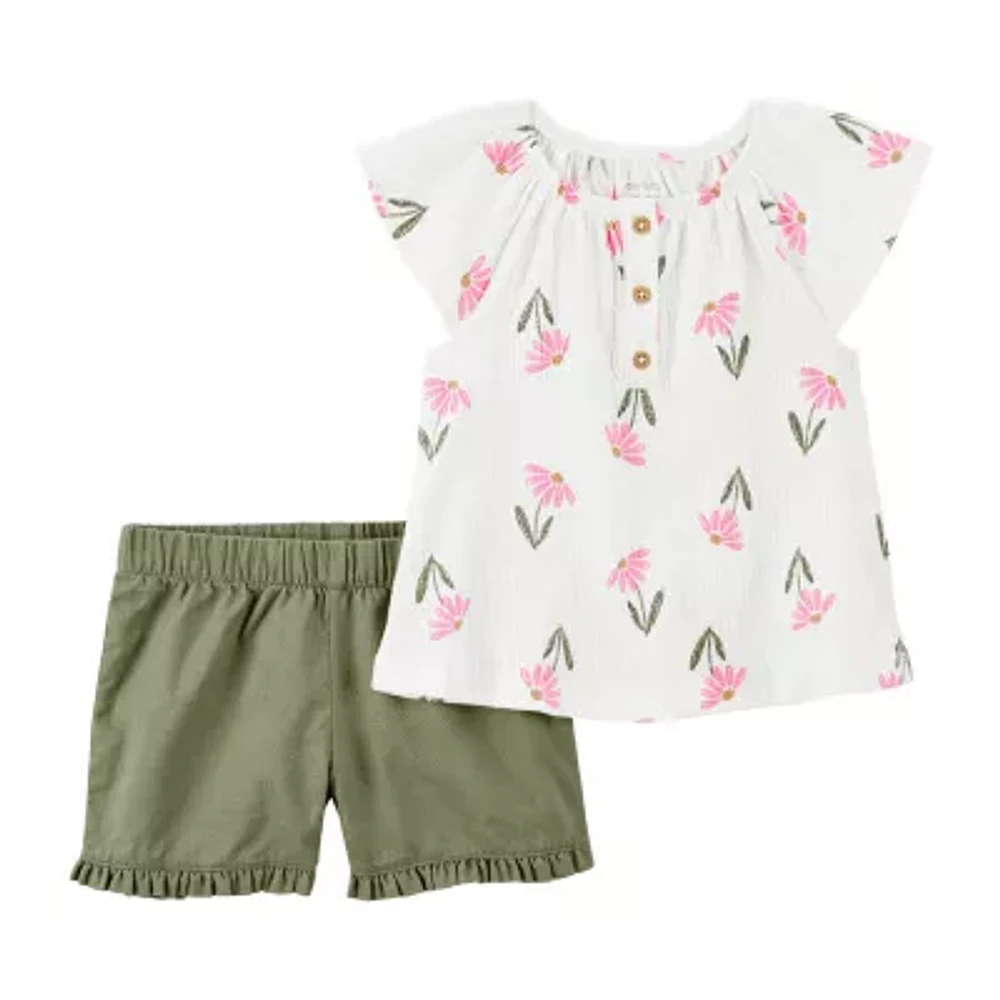 Carter's Toddler Girls 2-pc. Short Set