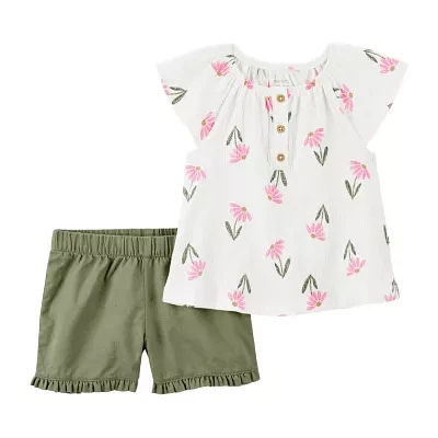 Carter's Toddler Girls 2-pc. Short Set