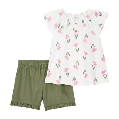 Carter's Little & Big Girls 2-pc. Short Set