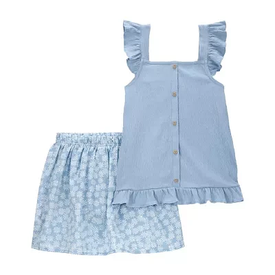 Carter's Little & Big Girls 2-pc. Skort Set