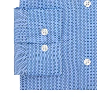 Van Heusen Ultra Wrinkle Free Mens Slim Fit Stretch Fabric Long Sleeve Dress Shirt