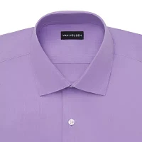 Van Heusen Everyday Defense Mens Regular Fit Stretch Fabric Wrinkle Free Long Sleeve Dress Shirt