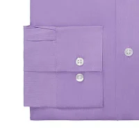 Van Heusen Everyday Defense Mens Regular Fit Stretch Fabric Wrinkle Free Long Sleeve Dress Shirt