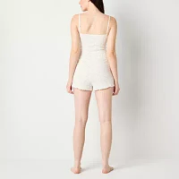 Arizona Body Womens Pointelle V-Neck Sleeveless 2-pc. Pajama Sets
