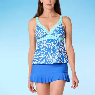Liz Claiborne Tankini Swimsuit Top