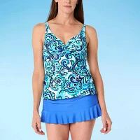 Liz Claiborne Tankini Swimsuit Top