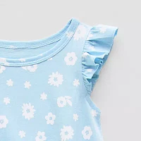 Okie Dokie Baby Girls Short Sleeve Romper