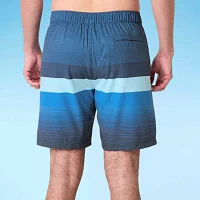 Free Country Striped Board Shorts