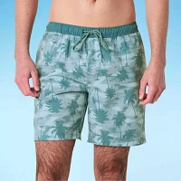 Free Country Mens Quick Dry Animal Swim Shorts