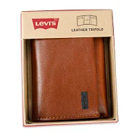 Levi's Xcap Mens Trifold Wallet