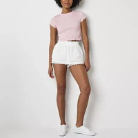 Forever 21 Womens Juniors Crew Neck Short Sleeve T-Shirt