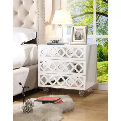 Francesca 3-Drawer Nightstand