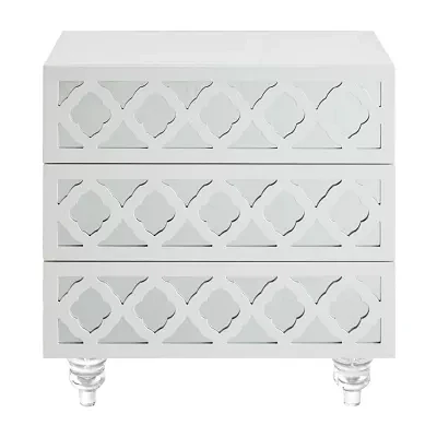 Francesca 3-Drawer Nightstand