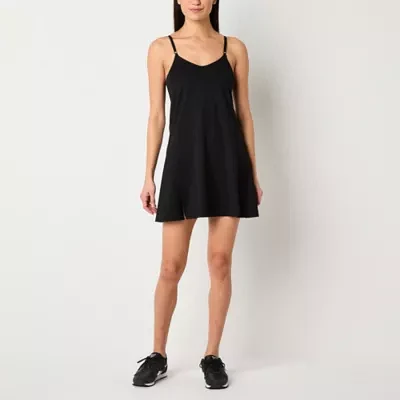 Xersion EverRestore Sleeveless Built Bra Midi Tennis Dress