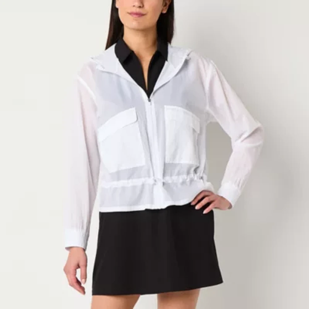 Xersion Womens Lightweight Woven Windbreaker