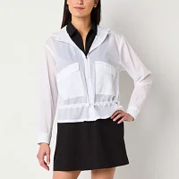 Xersion Womens Lightweight Woven Windbreaker