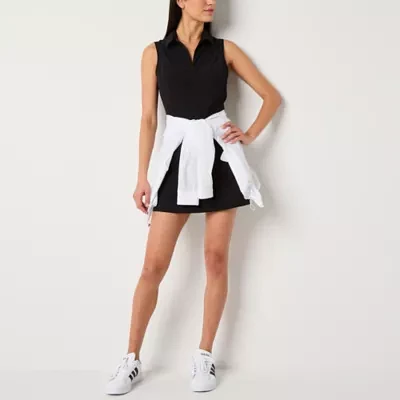 Xersion Sleeveless Woven Zip Tennis Dress