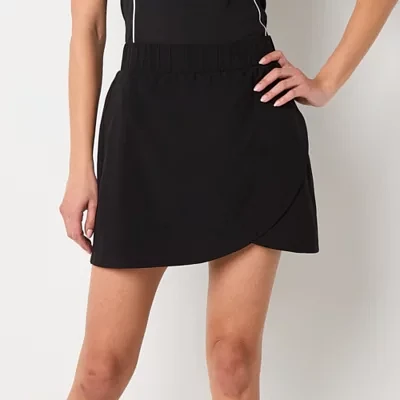 Xersion Womens Woven Wrap Skort