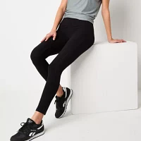 Xersion EverPerform Womens 2 Pack Cotton High Rise 7/8 Ankle Leggings