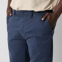 mutual weave Standard Chino Mens Big and Tall Relaxed Fit Flat Front Pant