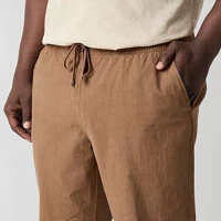 mutual weave Mens Big and Tall Relaxed Fit Drawstring Pant