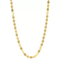 14K Gold Inch Solid Fashion Chain Necklace